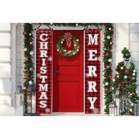 Front Porch Christmas Banners