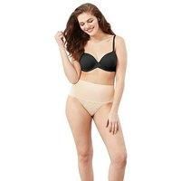 Maidenform Tame Your Tummy Shaping Thong - Beige