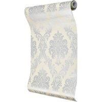 5M x 45Cm Retro Flower Textured PVC Wallpaper Roll