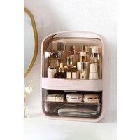 Modern Makeup Storage and Display Box with Lid