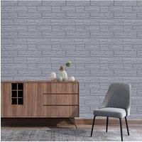 6 Pcs 3D Wall Panel Decorative Wallpaper