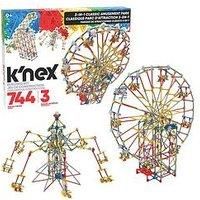 K'NEX Thrill Rides 3-IN-1 Classic Amusement Park Building Set - 744 Pieces (170…