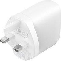 Belkin 60W USB-C Dual Port Wall Charger - White