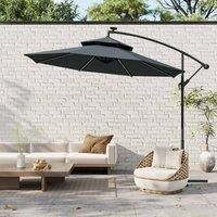 Gardensanctuary Garden Sanctuary Double-top Cantilever Parasol With Lights