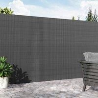 Gardensanctuary 150Cm Black High-quality Materials Sun-blocked Privacy Fence Screen Panels