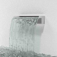 GardenSanctuary Garden Sanctuary Corrosion-proof Back Entry Steel Water Blade Water Feature