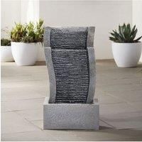 Solar Powered Water Feature Garden Rockery Fountain