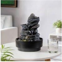 Tabletop Rockery Decor Water Fountain