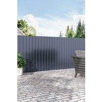 115cm L x 45cm W Steel Corrugated Panels Side Panels Set of 12