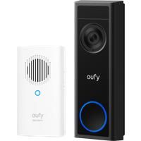 eufy Video Doorbell C31 and MiniBase Chime Black