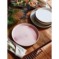 Portmeirion Minerals Set Of 4 Dinner Plates - Rose Quartz