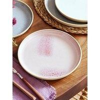 Portmeirion Minerals Set Of 4 Side Plates - Rose Quartz