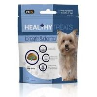 VetIQ Healthy Treats Breath & Dental 70g - Mark & Chappell Dog & Puppy Snack