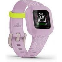 GARMIN vivofit jr. 3 Kid s Activity Tracker - Lilac Floral, Adjustable Band