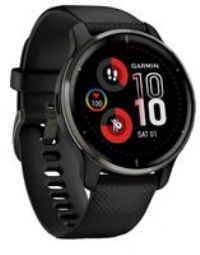 Garmin VENU 2 PLUS Smartwatch Silicone Gray AMOLED 43mm 010-02496-11