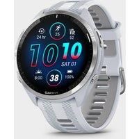 Garmin Forerunner 965 Quartz Smartwatch for Unisex, Whitestone/Powder Grey