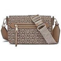 Dkny Bryant Ave Md Flap Crossbody Bag - Chino