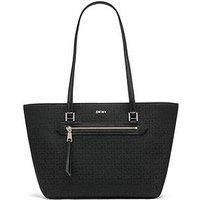 Dkny Womens Bryant Avenue Tote Handbag Black