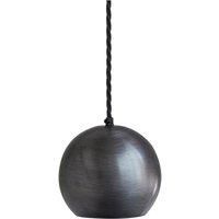 The Globe Collection Pendant, 1 Wire, Pewter