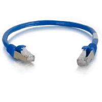 C2G 1M Cat5e Ethernet Network Patch Cable (STP) Booted & Shielded BLUE