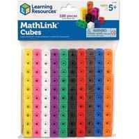 Learning Resources MathLink Cubes (Set of 100) Linking/ Counting Block Set, Early Math Skills, for School & Home Maths Learning Ages 5+