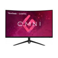 ViewSonic OMNI VX3218-PC-MHDJ 32-inch 1080p 165Hz Curved Gaming Monitor, with 1ms Response Time, AMD FreeSync Premium, 1500R Curve, Integrated Speakers, Height Adjustable Stand