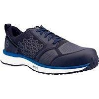 Timberland Pro Reaxion Safety Trainer - Black/Blue, Size 8