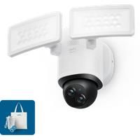 Floodlight Camera E340 + Random eufy Merch£eufy live£ White