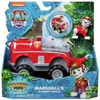 Paw Patrol Jungle Pups, Marshall’s Deluxe Elephant Vehicle, Toy Truck with Collectible Action Figure, Kids’ Toys for Boys & Girls Aged 3 and Up