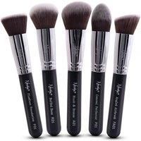 Gobsmack Glamorous Full Face Brush Set 5 Piece (Black)