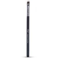 Nanshy Precise Bent Eyeliner Brush Thin Tip Angled Eyeliner Brush with Small Fine Point Tip for Dry or Gel Eyeliner Application - Angle Eye Makeup Brush Tool - Vegan & Cruelty-Free - Black