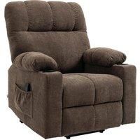 Electric Reclining Chair - Dark Brown!