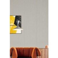 Yellow Textured Striped Vinyl Wallpaper Roll