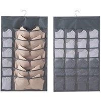 Large Versatile Double-Sided Fabric Hanging Storage Bag