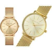 Michael Kors Mk4339 Gold Ladies Watch - Silver