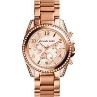 Fossil Watch for Women Scarlette Mini, Quartz Movement, 32 mm Rose Gold Stainless Steel Case with a Stainless Steel Strap, ES4318