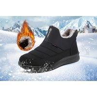 Women'S Fur Lined Winter Snow Boots - 5 Colour Options - Grey