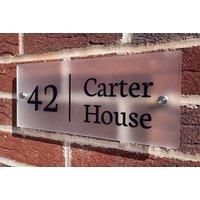 Personalised House Sign - 4 Designs!