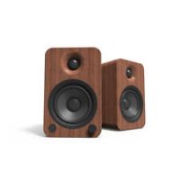 Kanto YU4 Powered Bookshelf Speakers - Walnut