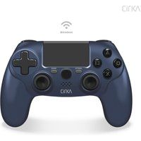 Cirka NuForce Wired Controller For PS4, PC & Mac. Blue. 6.5ft cable. New/Boxed.