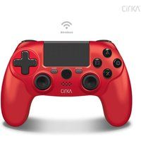 NuForce Wireless Cirka PS4 Controller - Red, Red