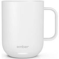 New Ember Temperature-Control Smart Mug 2, 284 ml, White, 1.5-hr Battery Life – App-Controlled Heated Coffee Mug – Improved Design