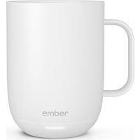 New Ember Temperature Control Smart Mug 2, 414 ml, White, 80 min. Battery Life – App Controlled Heated Coffee Mug – New & Improved Design