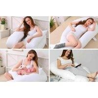 U Shaped Support Pillow With Case Option - 9Ft Or 12Ft