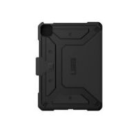 URBAN ARMOR GEAR UAG Designed for iPad Air 10.9 inch Case iPad 5th Generation 2022 Case Black Rugged Smooth Exterior Multi-Angle Viewing Folio Stand w/Pencil Holder Metropolis SE Protective Cover