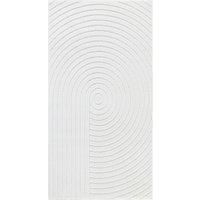 EMIKO In- & Outdoor Scandi Modern White Area Rug 200 x 275 cm