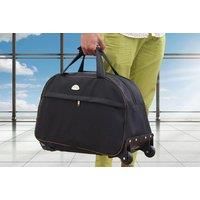 Foldable Large Capacity Airline Luggage Bag - 3 Colours! - Black