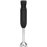 Chefman Immersion Stick Hand Blender with Stainless Steel Blades, Powerful Electric Ice Crushing 2-Speed Control Handheld Food Mixer, Purees, Smoothies, Shakes, Sauces & Soups, Black