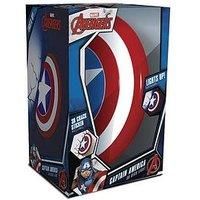 3D Light FX 816733002187 Marvel Captain America Shield 3D Wall Light, Red, White and Blue