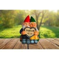 Garden Gnome Couples Statue